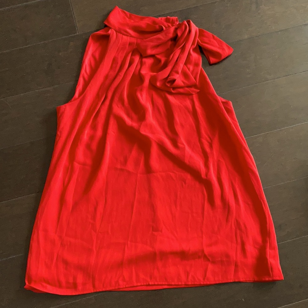 Red blouse
